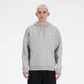 Bluzy męskie - Bluza męska New Balance MT41508AG szara - miniaturka - grafika 1