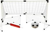 Piłka nożna - BRAMKI PIŁKARSKIE 2szt 120x63 bramka piłkarska dla dzieci do piłki nożnej - miniaturka - grafika 1