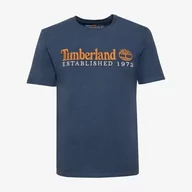 Koszulki męskie - TIMBERLAND T-SHIRT EMBROIDERY LOGO TEE - Timberland - miniaturka - grafika 1