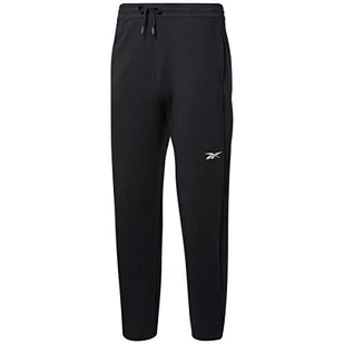 Reebok Spodnie męskie Ts Dreamblend Cotton Pant czarny L - Spodnie męskie - miniaturka - grafika 1