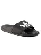 Klapki i japonki damskie - Adidas Klapki Adilette Lite FU8298 Czarny - miniaturka - grafika 1