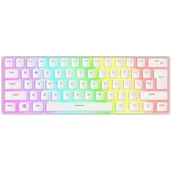 Klawiatury - RAMPAGE Radiant K11 Biały RADIANT K11 WHITE - miniaturka - grafika 1