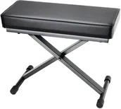 Akcesoria do instrumentów klawiszowych - Adam Hall Stands Stands SKT 17 - Ekstragruba, tapicerowana ławeczka do keyboardu, składana - miniaturka - grafika 1