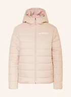 Odzież trekkingowa damska - Kurtka z kapturem z ociepleniem Terrex Multi Essentials CLIMAWARM - miniaturka - grafika 1