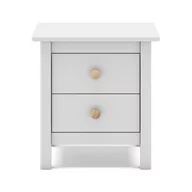 Szafy i szafki dla dzieci - Biała dziecięca szafka nocna z drewna sosnowego Max – Marckeric - miniaturka - grafika 1