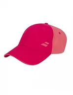 Tenis ziemny - Czapka Tenisowa Juniorska Babolat Basic Logo - Różowa - miniaturka - grafika 1