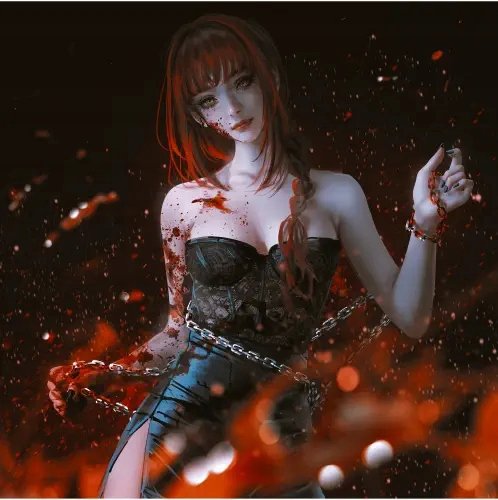 Plakat Anime Chainsaw Man CHM_026 A1+ (custom)