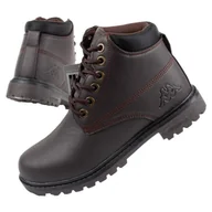 Buty trekkingowe męskie - ﻿Trapery Męskie Kappa Logo Tennesee 2 Botki Sztyblety Skórzane 43 - miniaturka - grafika 1