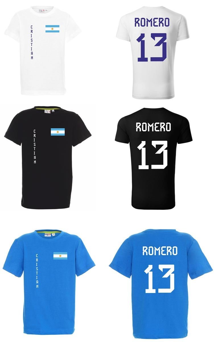 Koszulka ARGENTYNA CRISTIAN ROMERO 13 JR
