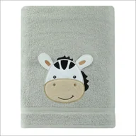 Okrycia kąpielowe dla dzieci - Ręcznik Kąpielowy Dla Dzieci 70*140 Zebra - miniaturka - grafika 1