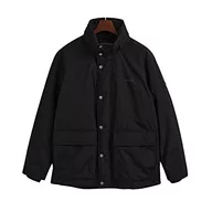 Kurtki męskie - GANT Męska kurtka zimowa D1, czarna (Ebony Black), M (DE) - miniaturka - grafika 1