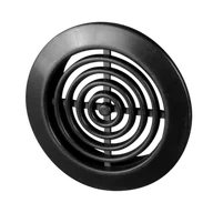 Kratki wentylacyjne - Osłona wentylacyjna MINI-AWENT 45/58 2 szt. czarna - miniaturka - grafika 1