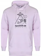 Bluzy damskie - REEBOK - BLUZA UNISEX CL SKATE HOODIE HS7144 bluza męska bluza damska - miniaturka - grafika 1