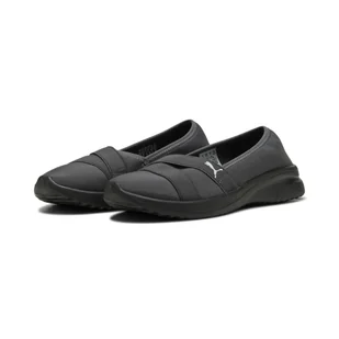 Damskie sneakersy Adelina 2 PUMA Shadow Gray Silver Black Metallic - Buty trekkingowe damskie - miniaturka - grafika 1