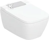 Miski WC - Miska myjąca z funkcją higieny intymnej AquaClean Sela Square, wisząca miska WC, chrom - miniaturka - grafika 1