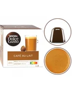 Kawa w kapsułkach i saszetkach - Nescafe Dolce Gusto Cafe Au Lait Kawa Kapsułki 16 sztuk - miniaturka - grafika 1