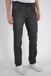JEANSY MĘSKIE WRANGLER TEXAS AUTHENTIC SLIM 822 CASH BLACK - Spodnie męskie - miniaturka - grafika 1