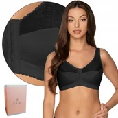 Biustonosze - Biustonosz Bez Fiszbin Gaia 1163 Rachela Nero 90F - miniaturka - grafika 1