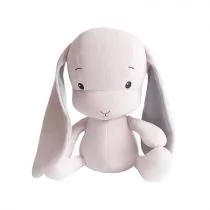 Effik Królik Effik S Różowy Szare Uszy 20 cm 01301 - Maskotki i pluszaki - miniaturka - grafika 1