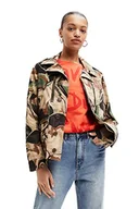 Kurtki damskie - Desigual Parka damska, br?zowy, M - miniaturka - grafika 1