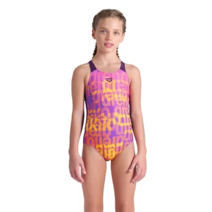 Strój Kąpielowy Dziewczęcy Multi Colours Swimsuit V Back - Stroje kąpielowe dla dziewczynek - miniaturka - grafika 1