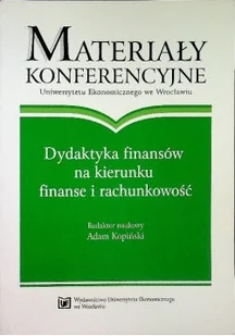 Dydaktyka Finansów Na Kierunku Finanse I Rachunkowość - Biznes - miniaturka - grafika 1
