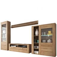 Inne meble do salonu - Meblościanka ..10 TYP-10 Larona Helvetia Wieruszów Satin Orzech / Touchwood - miniaturka - grafika 1