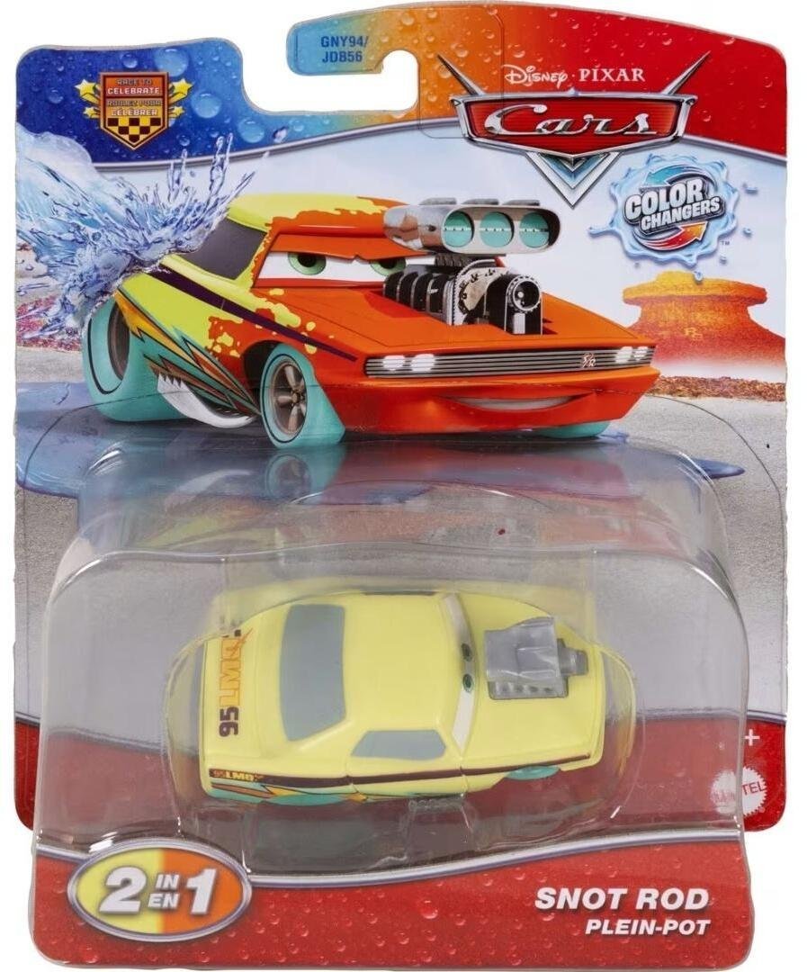 Mattel Cars Auta Auto zmieniające kolor