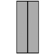 Moskitiery - Moskitiera magnetyczna na drzwi CZARNA 210×100 cm - miniaturka - grafika 1