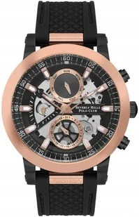 Zegarek Zegarek męski BEVERLY HILLS BP3555X.851 czarny fashion na prezent - Zegarki męskie - miniaturka - grafika 1
