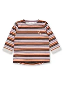 Kaftaniki dla niemowląt - Sense Organics Koszulka "Leja" w kolorze fiołkowo-czerwonym - miniaturka - grafika 1