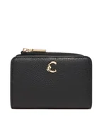 Portfele - Coccinelle Duży Portfel Damski SSL Coccinelle C-Me E2 SSL 11 D1 21 Czarny - miniaturka - grafika 1