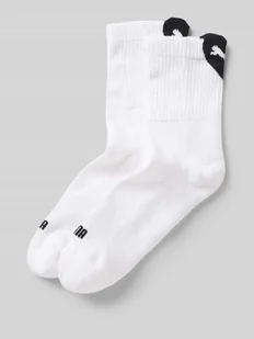 Jeansy z wysokim stanem o kroju slim fit z dodatkiem streczu - Skarpetki damskie - miniaturka - grafika 1