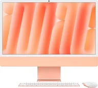 Zestawy komputerowe - APPLE iMac Z1EV 59,62cm 23,5Zoll Standardglas M4 10C CPU/10C GPU/16C N.E. 16GB 256GB SSD Gbit Eth MM MaKey TID DE Orange - miniaturka - grafika 1