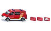 Samochody i pojazdy dla dzieci - Siku model Super ambulance VW T6 1:50 - miniaturka - grafika 1