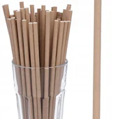 Słomki do napojów - Słomki papierowe ekologiczne rurki urodziny 100 - miniaturka - grafika 1