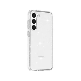 Crong Glitter Case - Etui Samsung Galaxy A54 5G (przezroczysty) - Etui i futerały do telefonów - miniaturka - grafika 2