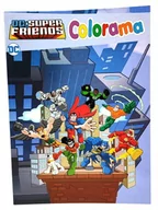 Kolorowanki, wyklejanki - Kolorowanka DC Super Friends - 48 stron - miniaturka - grafika 1