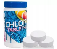 Akcesoria do basenów - Chemia Basenowa Chlor do Basenu tabletki 1kg - miniaturka - grafika 1
