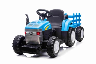 Traktor Z Przyczepą New Holland T7 Niebieski - Tory, garaże, parkingi - miniaturka - grafika 16