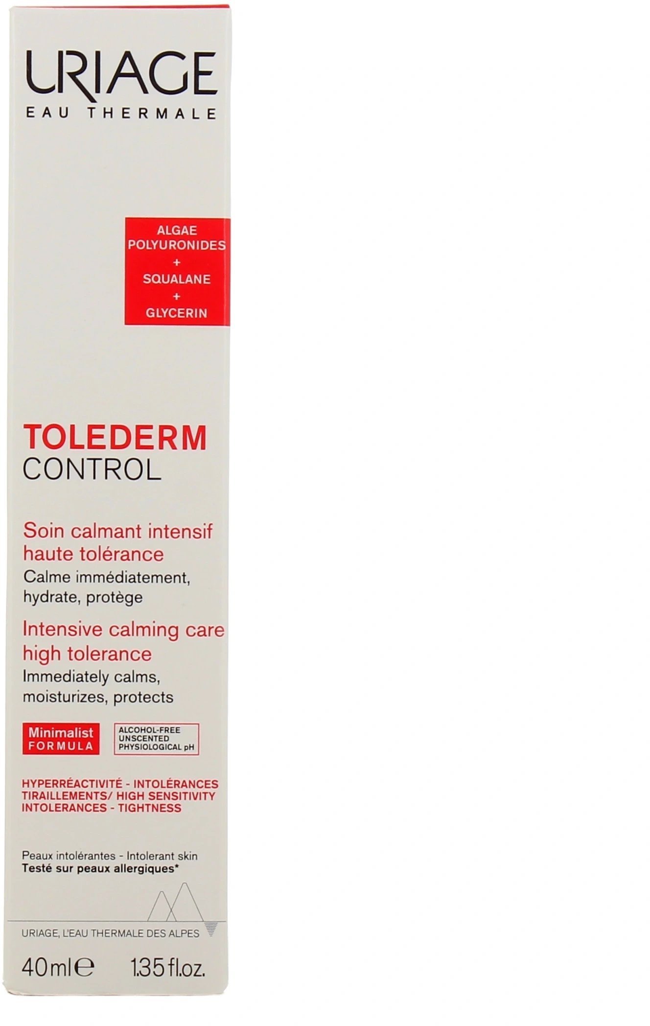 URIAGE_Tolederm Control krem łagodząco-kojący dla skóry nietolerancyjnej 40ml