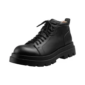 Botki męskie - trzewiki ALTERCORE czarne 9-dziurkowe (OSCAR VEGAN BLACK) - miniaturka - grafika 1