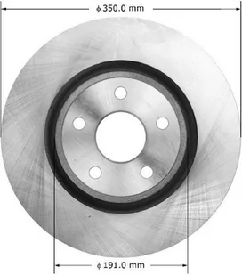 Klocki oraz przednie tarcze hamulcowe 350mm H.D. brake BREMBO Dodge Durango 2011- - Tarcze hamulcowe - miniaturka - grafika 4