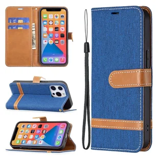 König Design Etui kompatybilne z Apple iPhone 13 mini Etui na telefon komórkowy ze skóry syntetycznej - Niebieskie etui na telefon komórkowy - Etui i futerały do telefonów - miniaturka - grafika 1