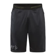 Spodenki męskie - Męskie Spodenki CRAFT EVOLVE ZIP POCKET SHORTS M 1910148-999100 – Czarny - miniaturka - grafika 1