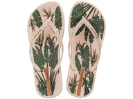 Klapki i japonki damskie - IPANEMA Anat Nature VIII Fem, japonki damskie, zielone, 37 EU, Zielony, 37 EU - miniaturka - grafika 1