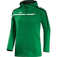 Kurtki damskie - Jako Damska kurtka z kapturem Performance, wielokolorowa (sportowa zielona/biała/czarna), rozm. 38 - miniaturka - grafika 1