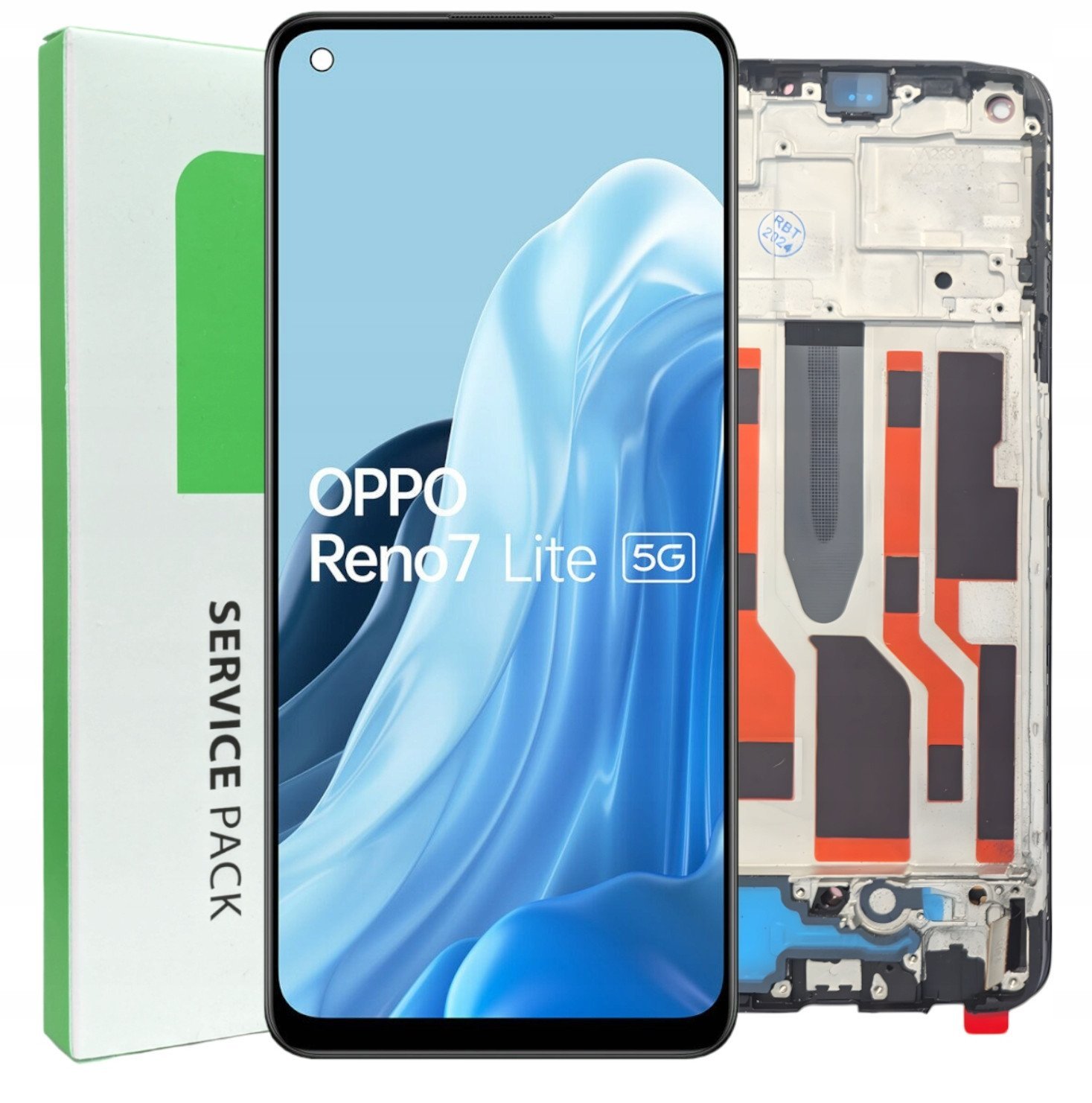 Wyświetlacz do Oppo Reno7 Lite Ekran LCD Ramka Oryginał Zila CPH2343 5904858382002