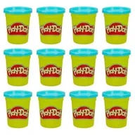 Masy plastyczne - Ciastolina niebieska 12szt Play-Doh - HASBRO - miniaturka - grafika 1