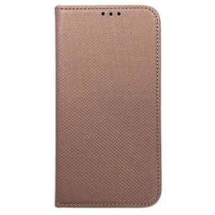 Etui Smart Magnet book Xiaomi Redmi A3 różowo-złoty /rosegold - Etui i futerały do telefonów - miniaturka - grafika 1